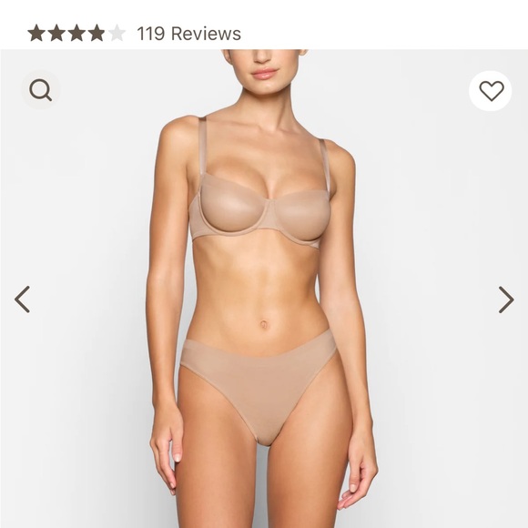 Skims bra 36D clay color - black sold - Picture 5 of 9